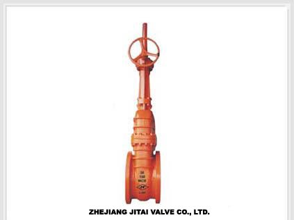 carbon steel big size flange gate valve